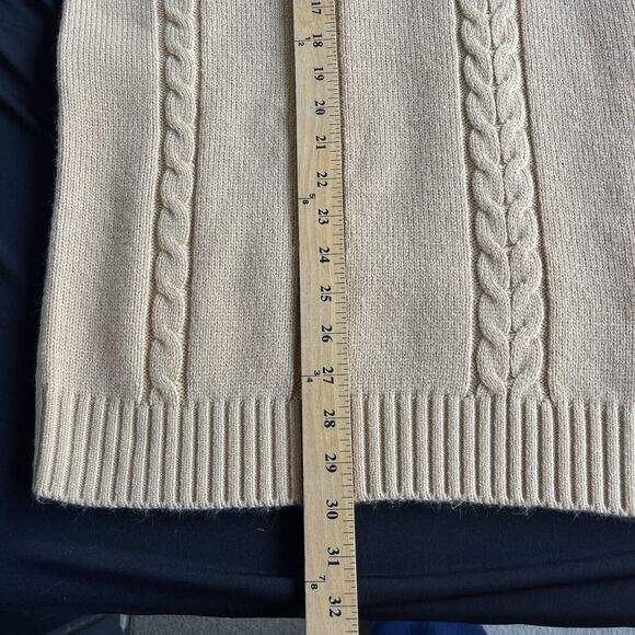 Novamen Cody Sweater Mens Extra Large XL Brown White Cable Knit Pullover - Picture 11 of 11